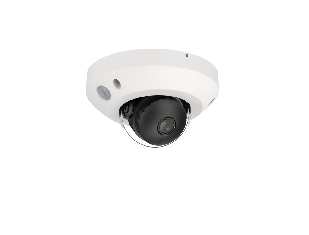 5MP, 2.8MM, MICRO SD slot, up to 256GB, BUILT IN MIC, 100 FT IR, AI