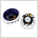 EX-206C: 6.5″ 2-way Fiberglass Cone High Performance In-Ceiling Speaker, 5~100 Watts