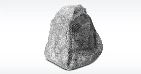 JA Audio Model RK6Y Outdoor Rock Speaker, Water-resistant fiberglass, 100 Watts