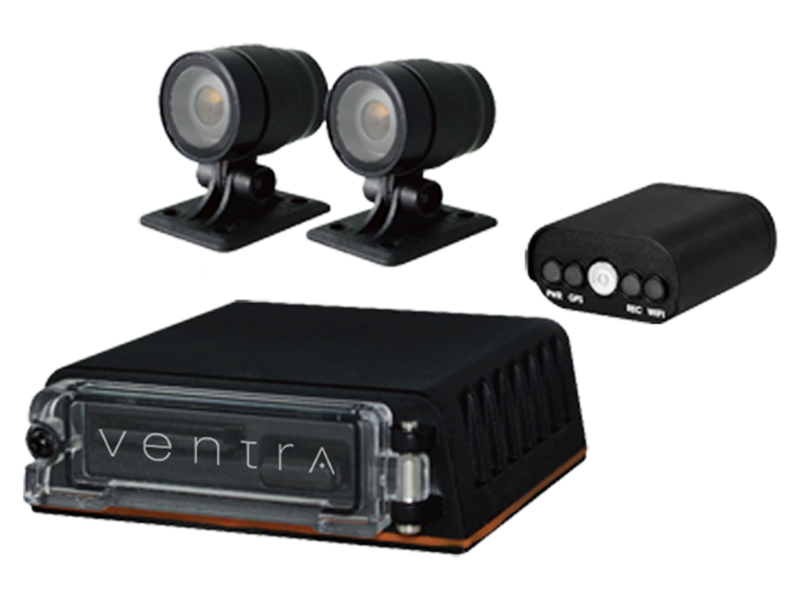 Dual 720PHD Camera Mini DVR System w/ WiFi
