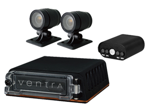 Dual 720PHD Camera Mini DVR System w/ WiFi
