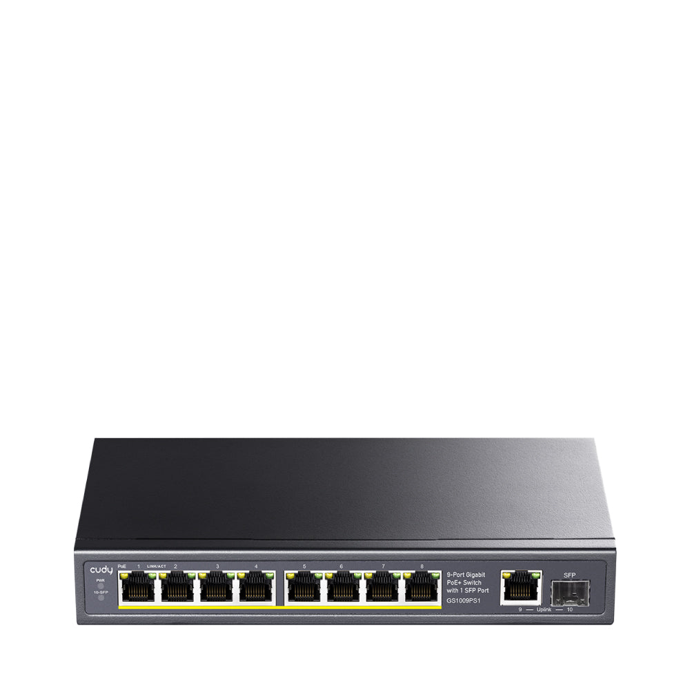 6 Port Ethernet PoE+ Unmanaged Switch