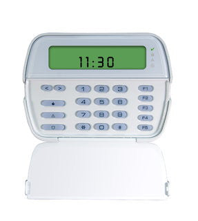 DSC RFK5501ENG LCD Keypad, Picture Icon, 64-Zone, Surface Mount, English Function Key