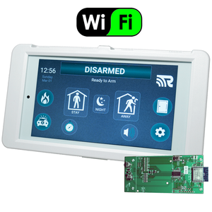 Alula Wireless HeliTouch Keypad w/WiFi Expansion Card